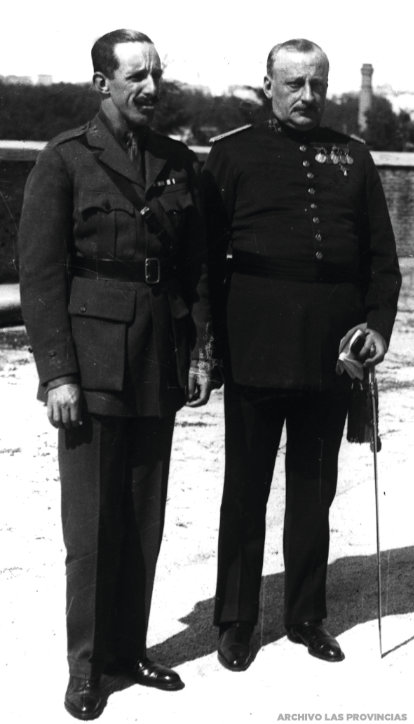 Alfonso Xlll med Primo de Rivera