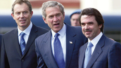 Blair, Bush och Aznar